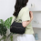 Μαύρες νάιλον τσάντες crossbody για γυναίκες, τσάντα ώμου ταξιδιού, καπιτονέ τσάντε 6