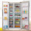 6pack Plastic Storage, Portable Plastic Weave Refrigerator Basket 1