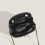 Μαύρη μικρή τσάντα ώμου crossbody για κορίτσια, τσάντα εσωρούχων με αλυσίδα, δερμά 6