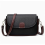 Borsa a tracolla piccola in pelle nera da donna, modello Hundred, alla moda 1