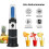 Brix refractometer with ATC, portable Brix hydrometer 0-32% Portable Brix reader tester for measuring the sugar content in fruit, saccharimeter refrac 2