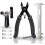 Bicycle chain tools with chain hook, bicycle link pliers + bicycle chain splitter + bicycle chain checker for bicycle 1