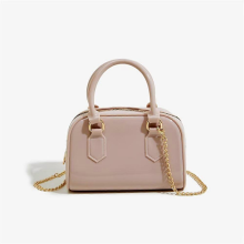 Abrikozenketting Crossbody Dames Schoudertas Kleine Vierkante Tas Snoepkleurige Jelly Bag