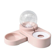 Pet Dog Cat Bowl Fountain Food Feeder Dog Cat Drinking Container | Cat Feeding