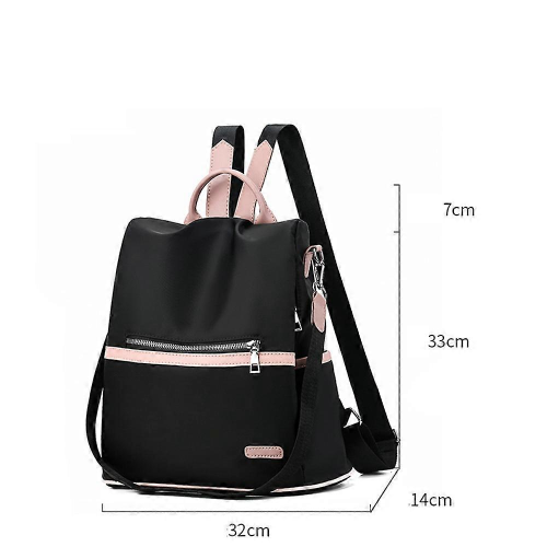 Backpack oxford fabric women's backpack waterproof anti theft 1