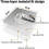 Wall Hooks, Transparent Reusable Adhesive Utility Hooks, 10 Pcs 3