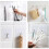 Wall Hooks, Transparent Reusable Adhesive Utility Hooks, 10 Pcs 5