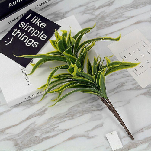 (2 green) artificial plant artificial bamboo decoration 2