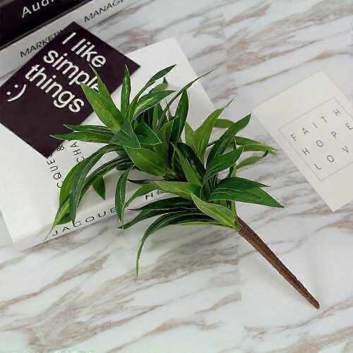 (2 yellow-green) artificial plant artificial bamboo decoration 1