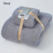 (2) 3pcs/set Pure Cotton Super Absorbent Quick Dry Oversized Bath Towels Super Soft Premium Towels