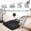 Ergonomic Height Angle Adjustable Computer Laptop Holder Compatible with Most Laptops 4
