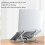 (Aluminium) Laptop Stand Foldable Aluminum Laptop Stand 4