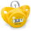 Beurer Pacifier/Dummy Baby Thermometer - Yellow 1