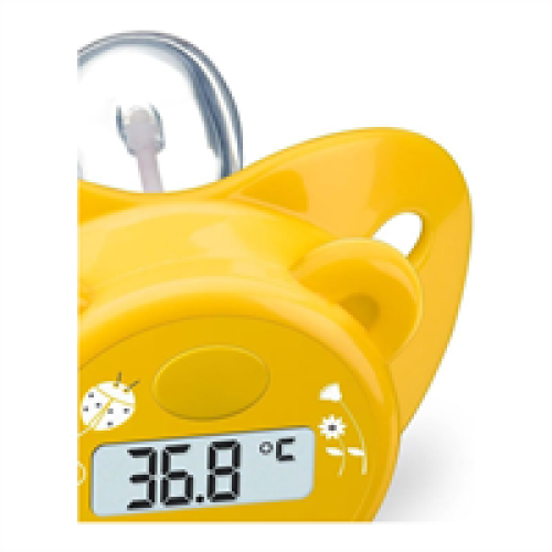 Beurer Pacifier/Dummy Baby Thermometer - Yellow 1
