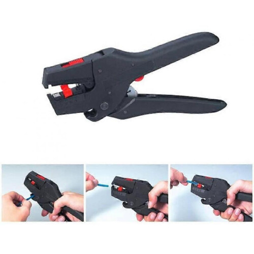 Cable Stripper, Auto Adjustment Cable Stripper for Cutting Wires Installation Repair Home 1