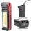 Usb Rechargeable Work Lamp, COB Flashlight Torch,LED Inspection Lamp with Magnetic Base (1 PC) 3