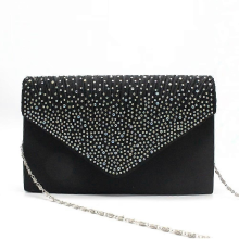 Μαύρες γυναικείες τσάντες clutch, βραδινές τσάντες, πορτοφόλια, τσάντες χειρός, βραδ
