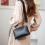 Τσάντα ώμου crossbody γυναικεία τσάντα PU δέρμα Shell τσάντα μαύρη 5