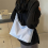 Hobo Bag Δερμάτινη Γυναικεία Τσάντα Χειρός Μπλε για Καθημερινή Τσάντα Ταξιδιού 5