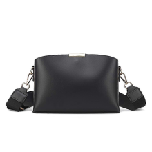 Τσάντα ώμου crossbody γυναικεία τσάντα PU δέρμα Shell τσάντα μαύρη