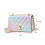 Bolsa de corrente com strass transversal para meninas 2