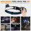 LED rechargeable headlight with sensor waterproof [energy class A++] 3