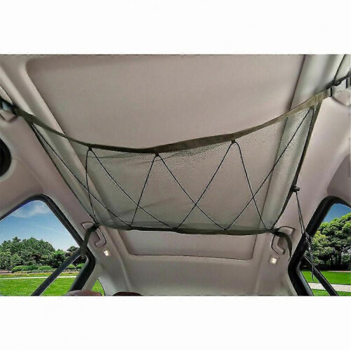 Adjustable elastic bag organizer bag cargo net 2