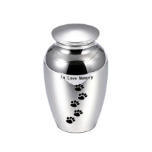 (S, Urn 70x45mm B) Aluminum Alloy Memorial Pet Coffin Urn - Small Souvenir Urn