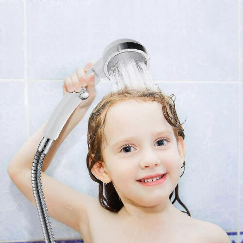 (Style 2) High Pressure Shower Head, Handheld Showerhead With On/off Full Shutoff 2