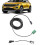 Car Bluetooth-compatible Phone Microphone Harness Cable for V W Rns315 Rns510 2