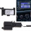 Car Bluetooth-compatible Phone Microphone Harness Cable for V W Rns315 Rns510 4