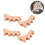(Skin) 4 Pcs Toe Separators Toe Straightener Universal SIZE,COLOR 2