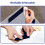Rug Grippers,16 Pcs Double Sided Washable Corner Carpet Gripper(black) 5
