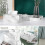 Tissue Box, Rectangular Pu Leather Tissue Holder, Tissue Box with Marble 5