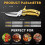 (As show, One size) YellowDetachable Poultry Scissors, Shark Tooth Kitchen Scissors, Multi-Function Professional Kitchen Scissors for Cutting Bones, Meat, Poultry, Vegeta 3