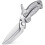 (As show, One size) SilverDetachable Poultry Scissors, Shark Tooth Kitchen Scissors, Multi-Function Professional Kitchen Scissors for Cutting Bones, Meat, Poultry, Vegeta 1