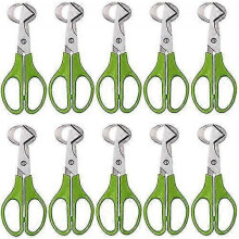 10pcs Quail Eggs Scissors, Quail Egg Shell Cutter Stainless Steel Egg Shell Opener, Egg Shell Cutting Scissors