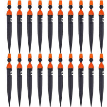 Ground Insert Atomizing Adjustable Dripper 360 Degree Drip Irrigation 50 Pcs