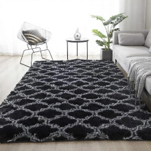 Area Rugs Shaggy Bedroom Carpets Anti-Slip Living Room Rug Home Decor 140*200cm