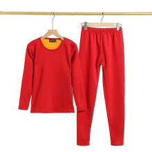 Thermal underwear sets plus velvet thickening anti-chill large size slim body warming clothes women's autumn clothes and trousers set