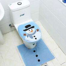 (C) Tapis De Salle De Bain De Nol, Couverture De Sige De Toilette, Decor De Joyeux Nol Pour La Maison, Produces De Nol 2021