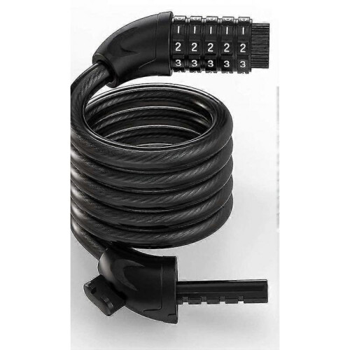 Cable lock bike with 5 digits 2