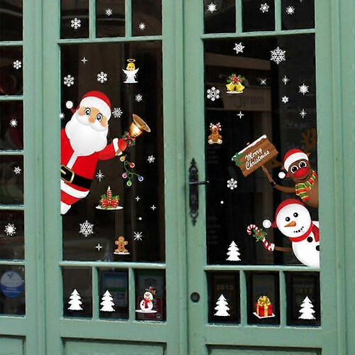 Christmas Sticker Christmas Decoration Wall Sticker 3PCS 1