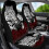 (Leopard) 2pcs Car Front Seat Covers, Breathable Car Seat Protective Cover For Men 2