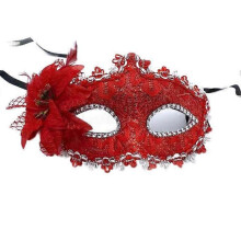 (red) masquerade princess mask halloween party nightclub dress up mask