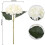 6 Pieces Silk Hydrangea Artificial Flowers Realistic Hydrangea Flowers Bouque(white) 2