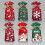 Santa Gift Bag Candy Bag Drawstring Bag Merry Christmas Decorations 50pcs 3
