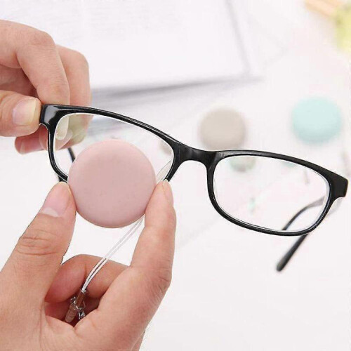 4pcs Mobile Keychain, Reusable Macaron Shape Mobile Phone Screen Glass Cleaner 2