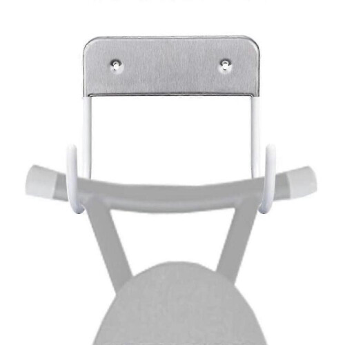 Metal Hook Wall Mount Ironing Board Holder,ironing Board Hanger,white 1