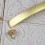 (27mm Knob) Brushed Brass Bridge Handle & Matching Knob 10